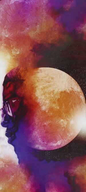 Man On The Moon 3 Wallpaper