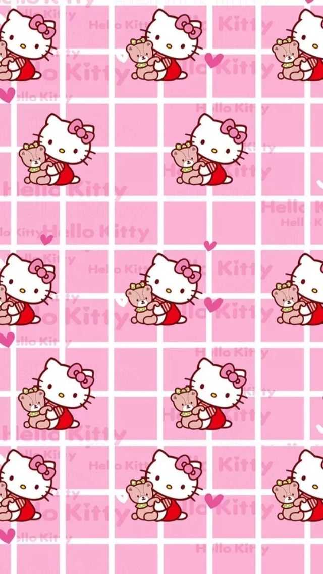 Download Sanrio Characters And Louis Vuitton Phone Wallpaper