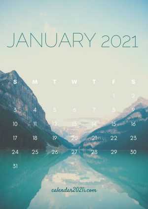 January Wallpaper