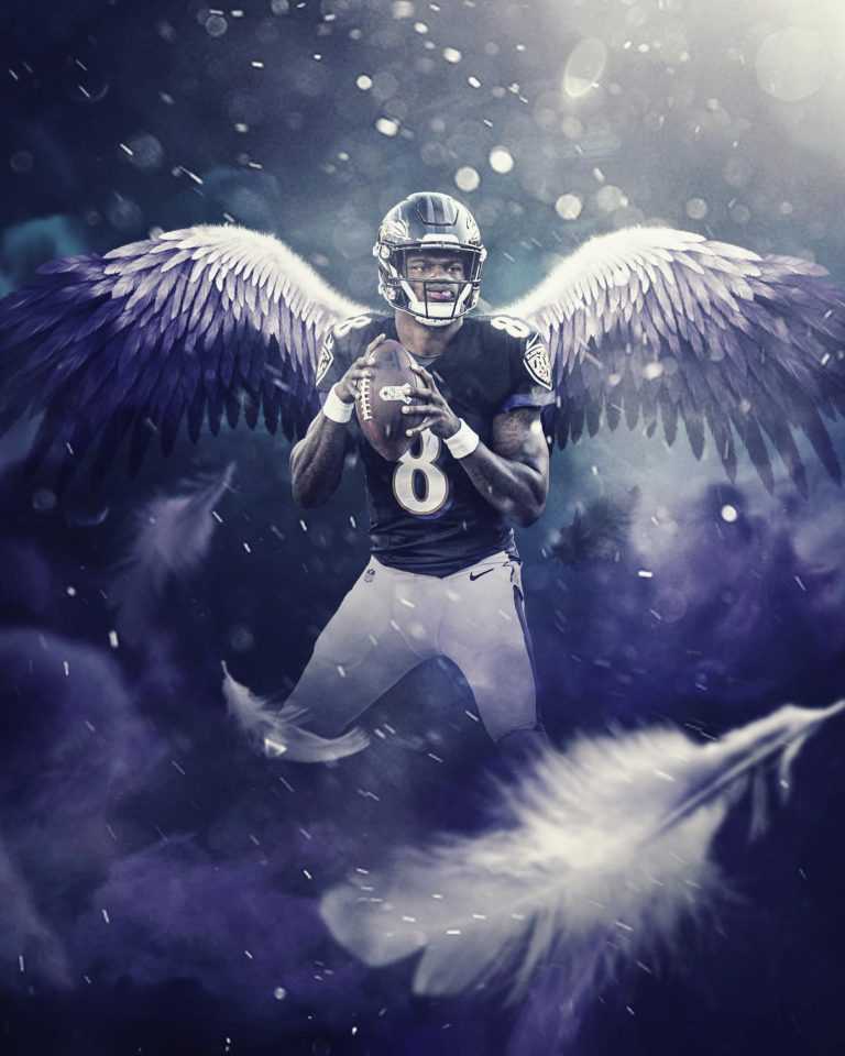 Lamar Jackson Wallpaper - iXpap