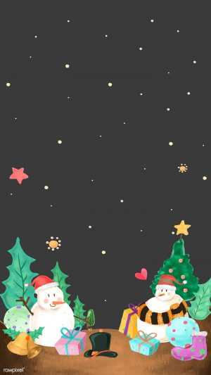 Snowman Wallpaper