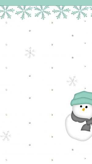 Snowman Wallpaper