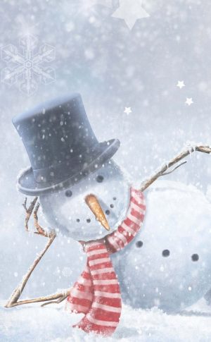 Snowman Wallpaper