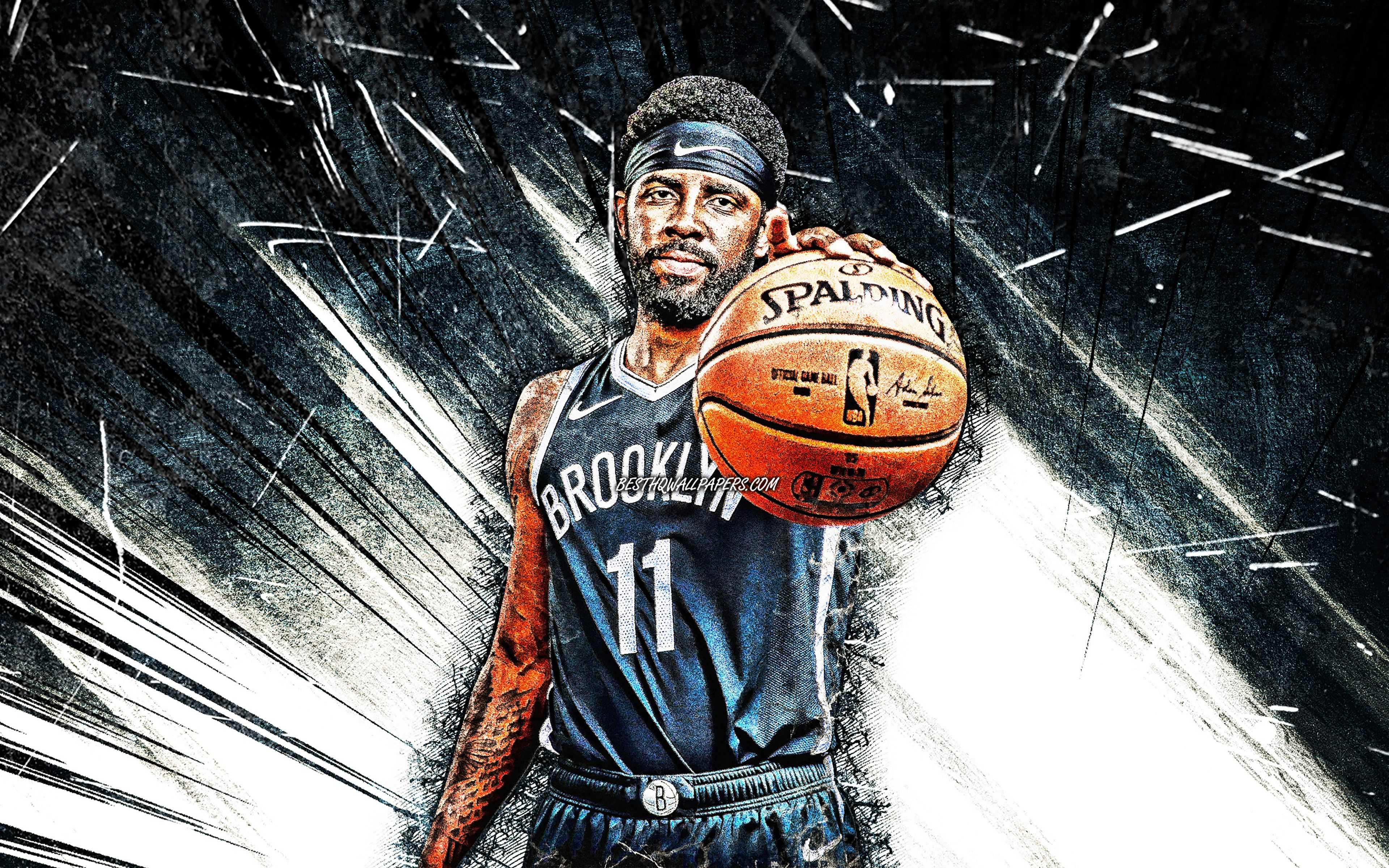 Download Kyrie Irving In Fire Wallpaper