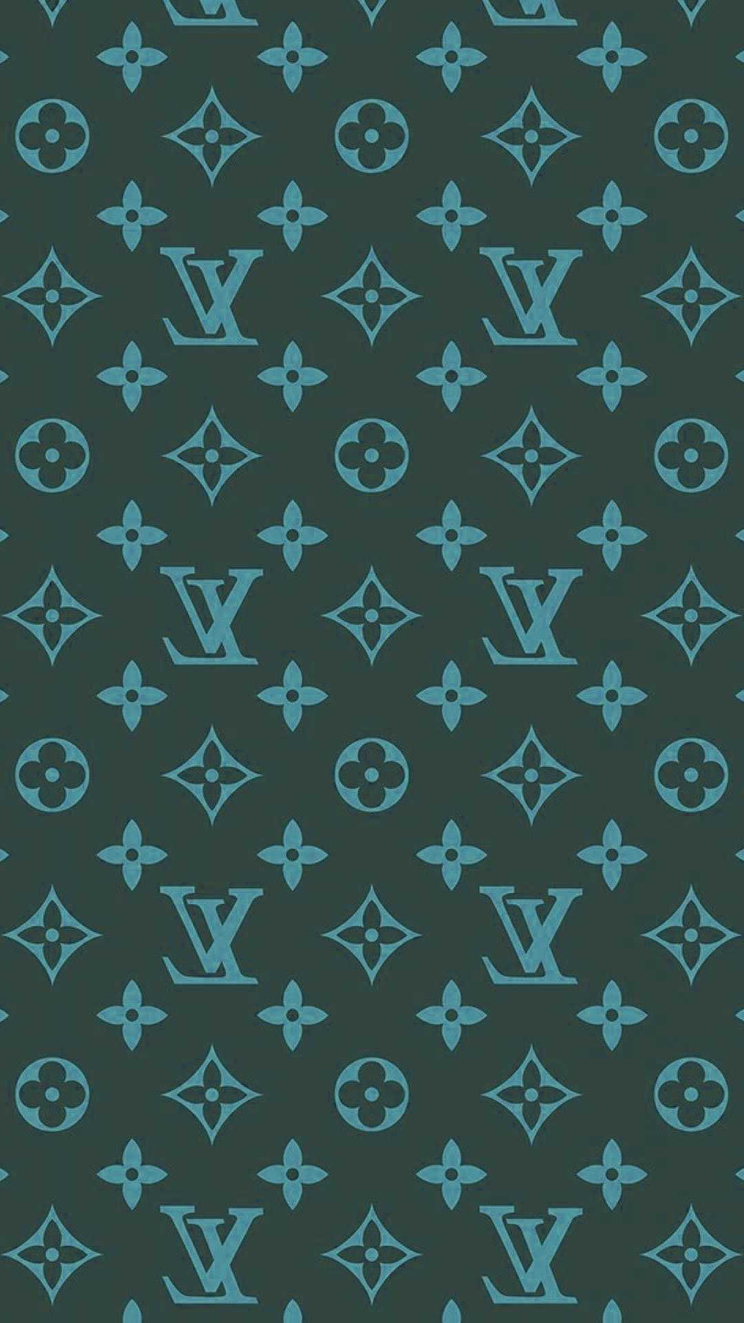 wallpaper lv blue