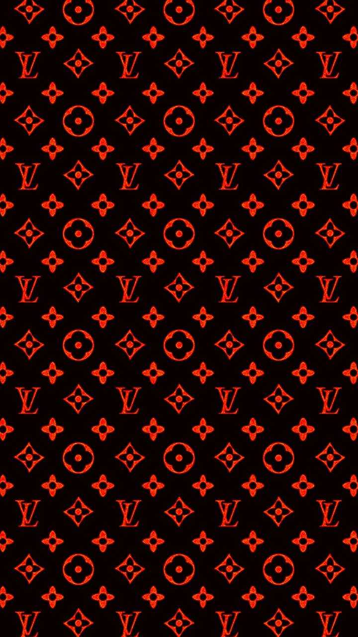 black louis vuitton wallpaper 4k