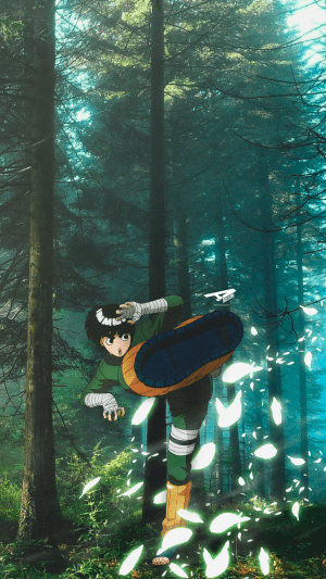 4K Rock Lee Wallpaper