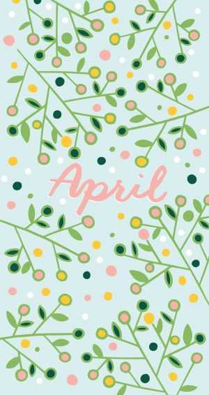 April Background