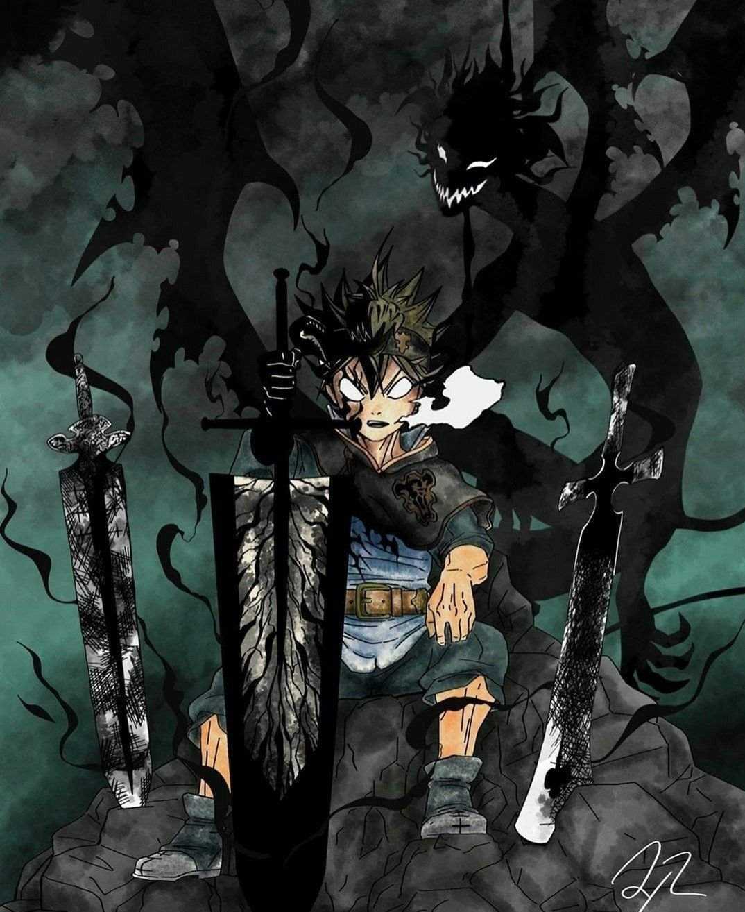 Asta Black Clover Wallpaper - iXpap