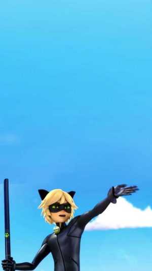 4K Cat Noir Wallpaper