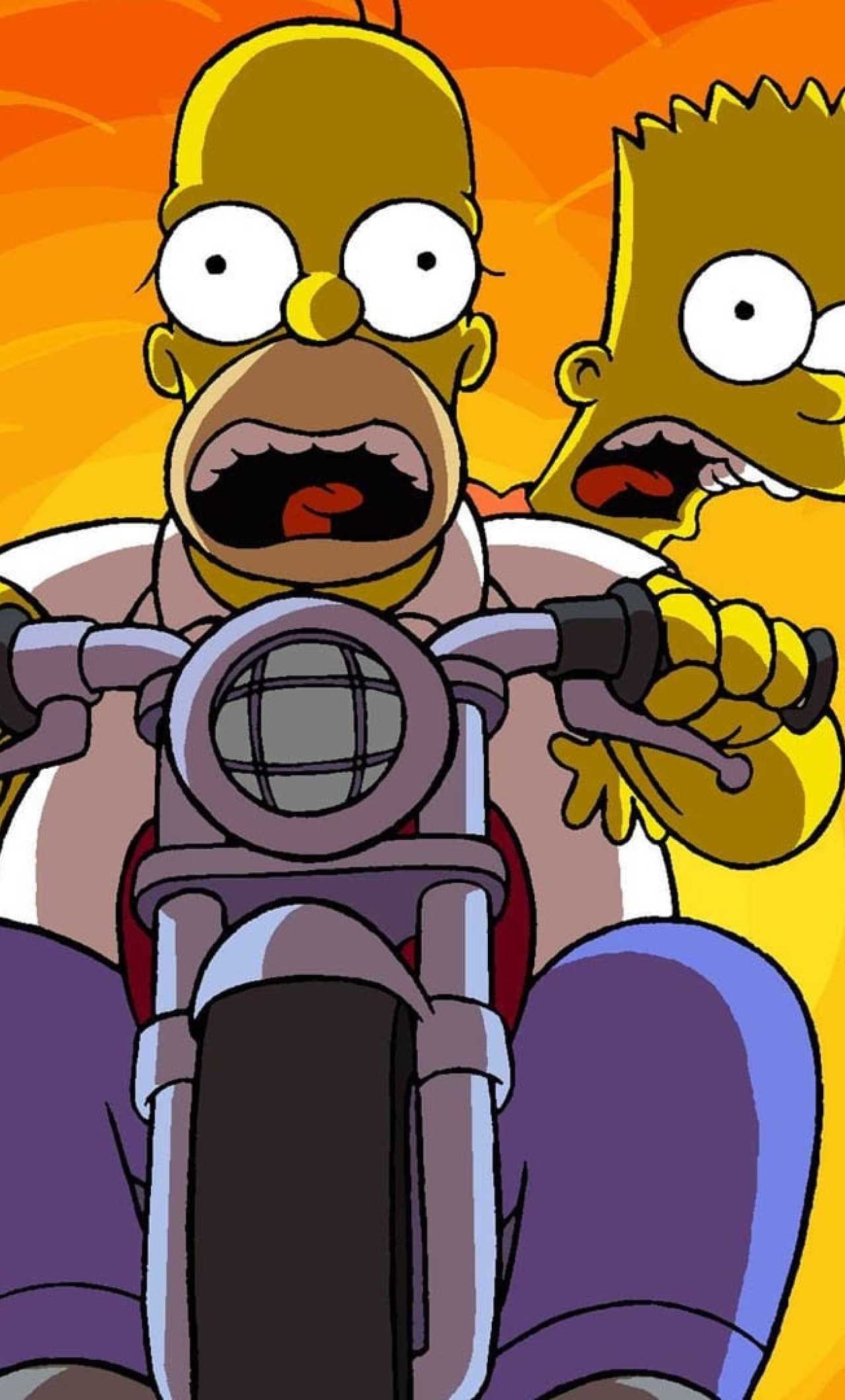 Simpsons Zoom Wallpaper 4K