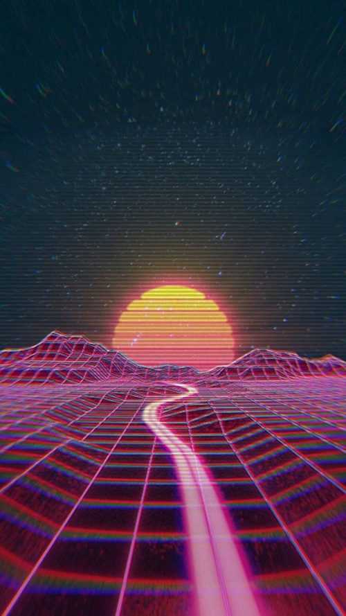4K Vaporwave Wallpaper - iXpap