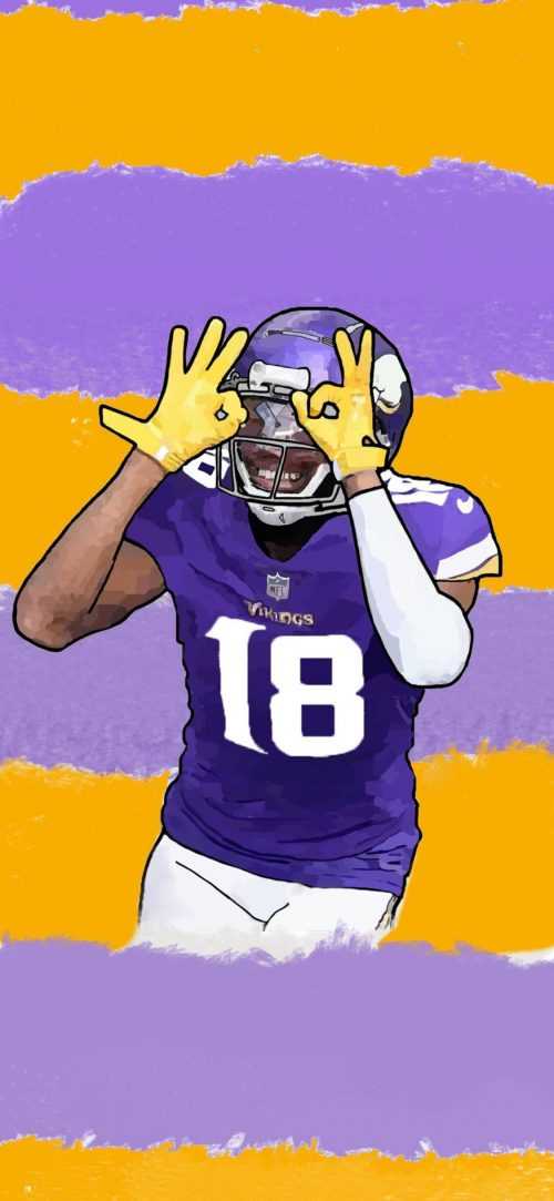 Justin Jefferson Wallpaper - iXpap
