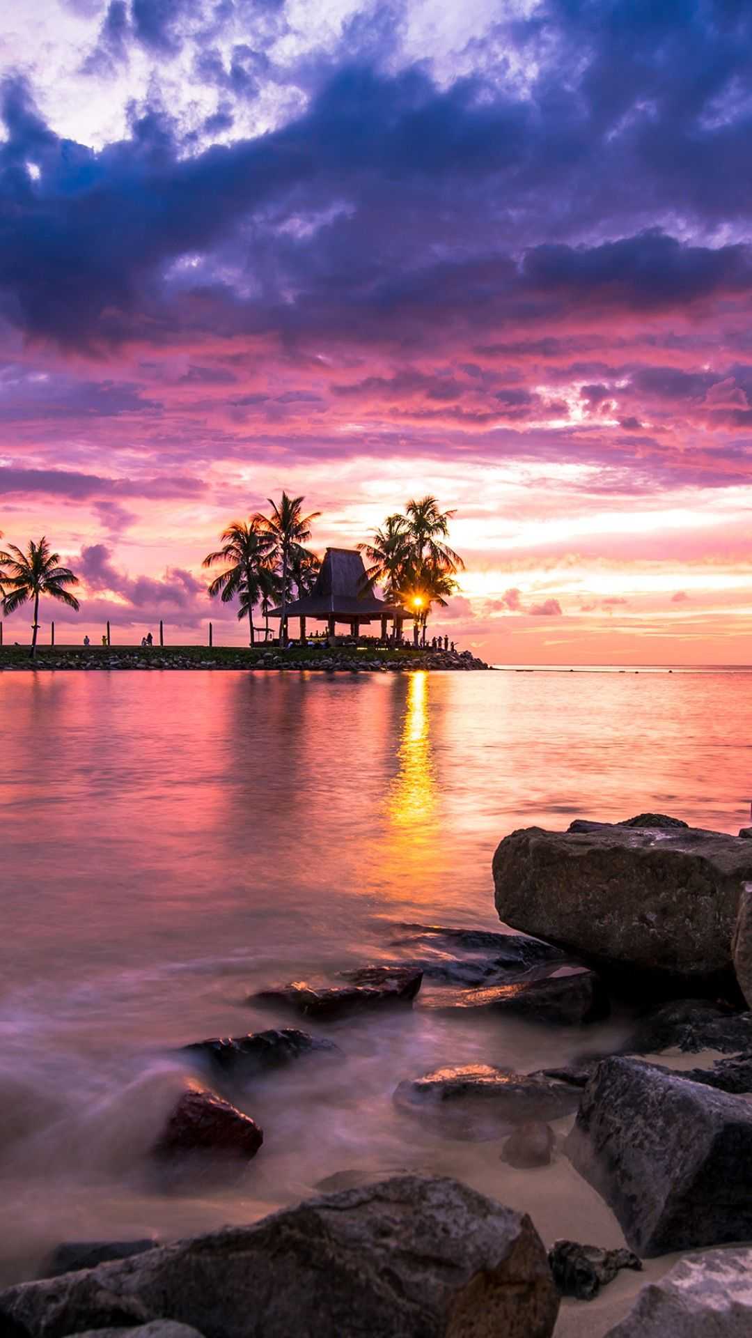 4k Sunset Beach Wallpaper Ixpap