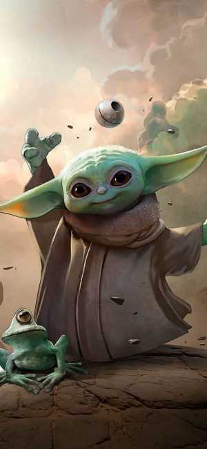 Baby Yoda Wallpaper Baby Yoda Wallpaper