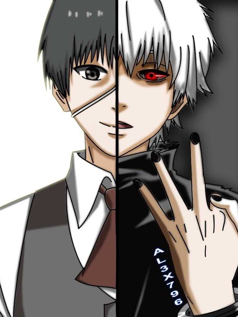 4K Ken Kaneki Wallpaper - iXpap