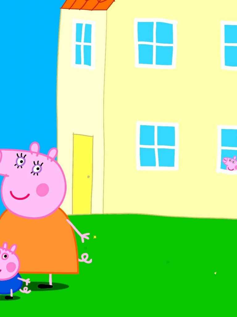 Peppa Pig House Wallpapers - Wallpaper Cave