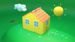 Desktop Peppa Pig House Wallpaper