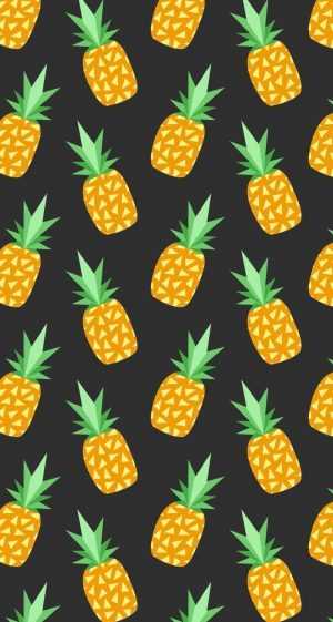 4K Pineapple Wallpaper