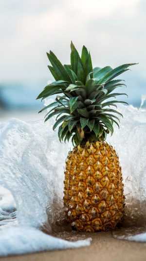 HD Pineapple Wallpaper