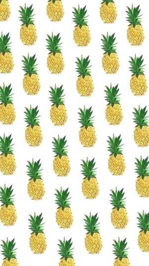 4K Pineapple Wallpaper