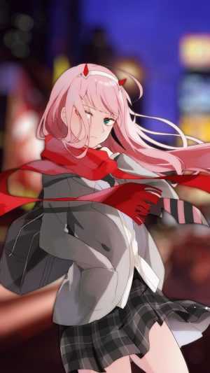 Zero Two Wallpaper