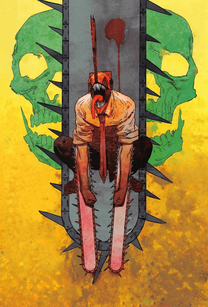 Chainsaw Man 4K Phone iPhone Wallpaper #5421b