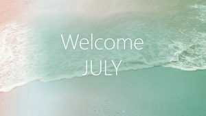 HD July Wallpaper