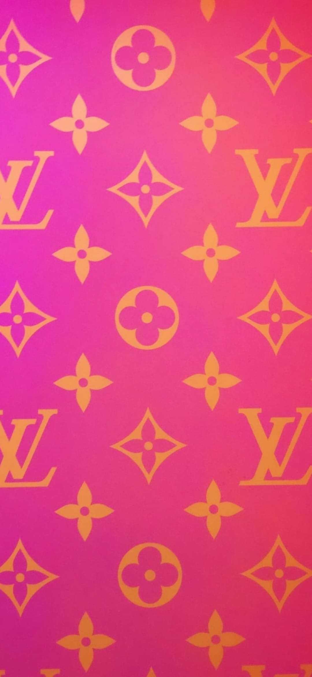 Download Louis Vuitton Wallpaper In Pink And White Wallpaper