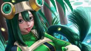 4K Tsuyu Asui Wallpaper