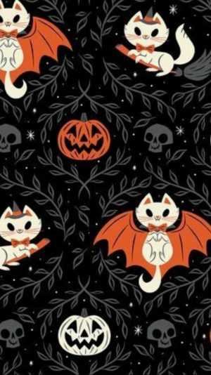 Cat Halloween Wallpaper