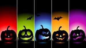 Colorful Halloween Wallpaper