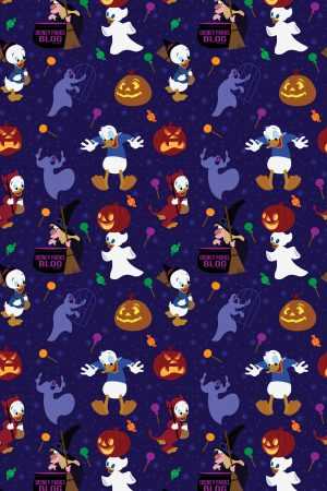 Donald Duck Halloween Wallpaper