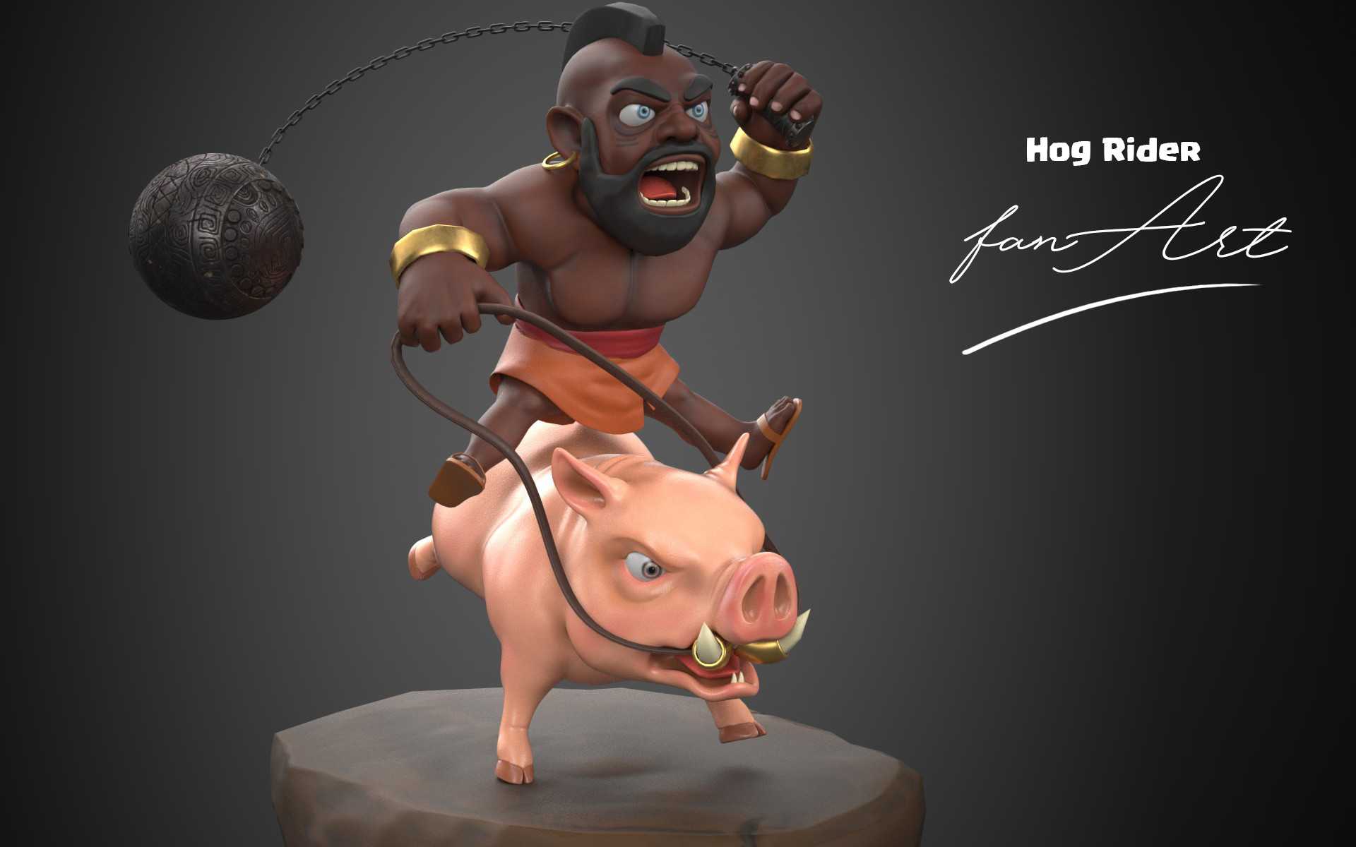 Discover more Clash of Clans, Clash Royale, COC, Game, Hog Rider wallpaper....