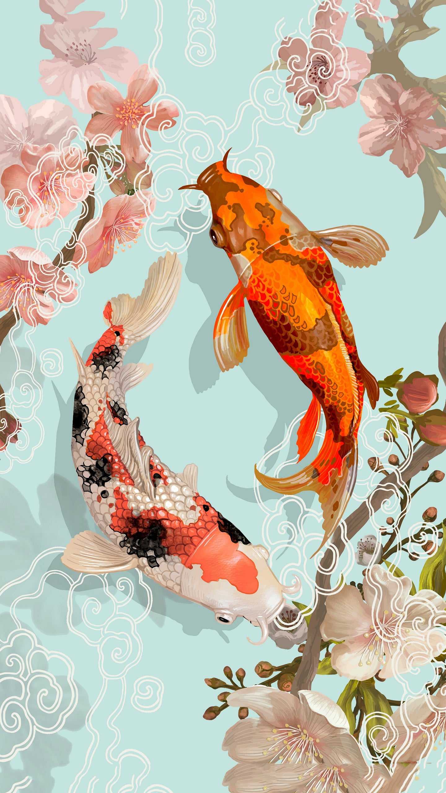 Koi Fish Wallpaper - iXpap