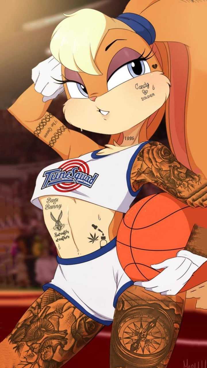 Lola Bunny Tune Squad Space Jam 4K Phone iPhone Wallpaper #8560a