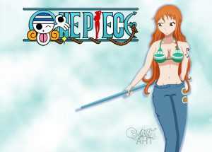 Nami One Piece Background
