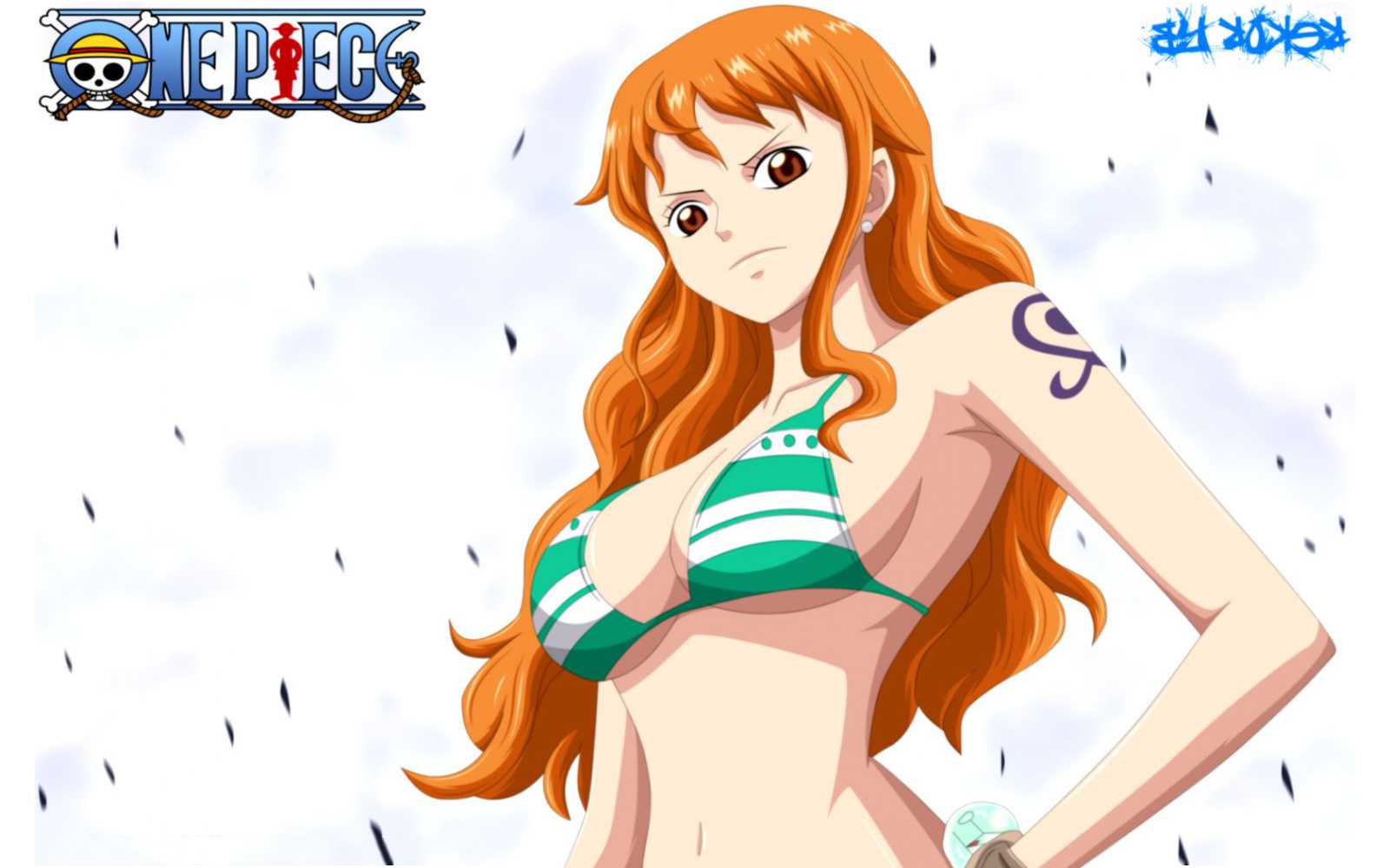 Nami, one piece, HD phone wallpaper