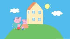 Peppa House Wallpaper