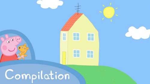 Peppa Pig House Wallpaper Desktop - iXpap