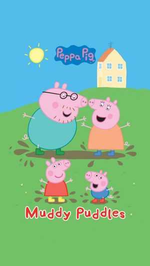 Peppa Pig House Wallpaper