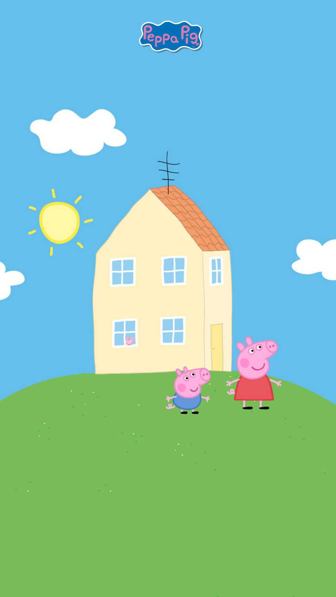 Peppa Pig House Wallpaper Pc Ixpap