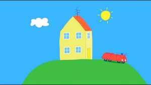 Peppa Pig House Wallpaper