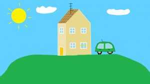 Peppa Pig House Wallpaper PC