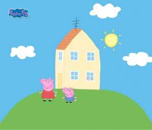Peppa Pig’s House Wallpaper