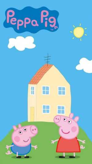 Peppa Pig’s House Wallpaper