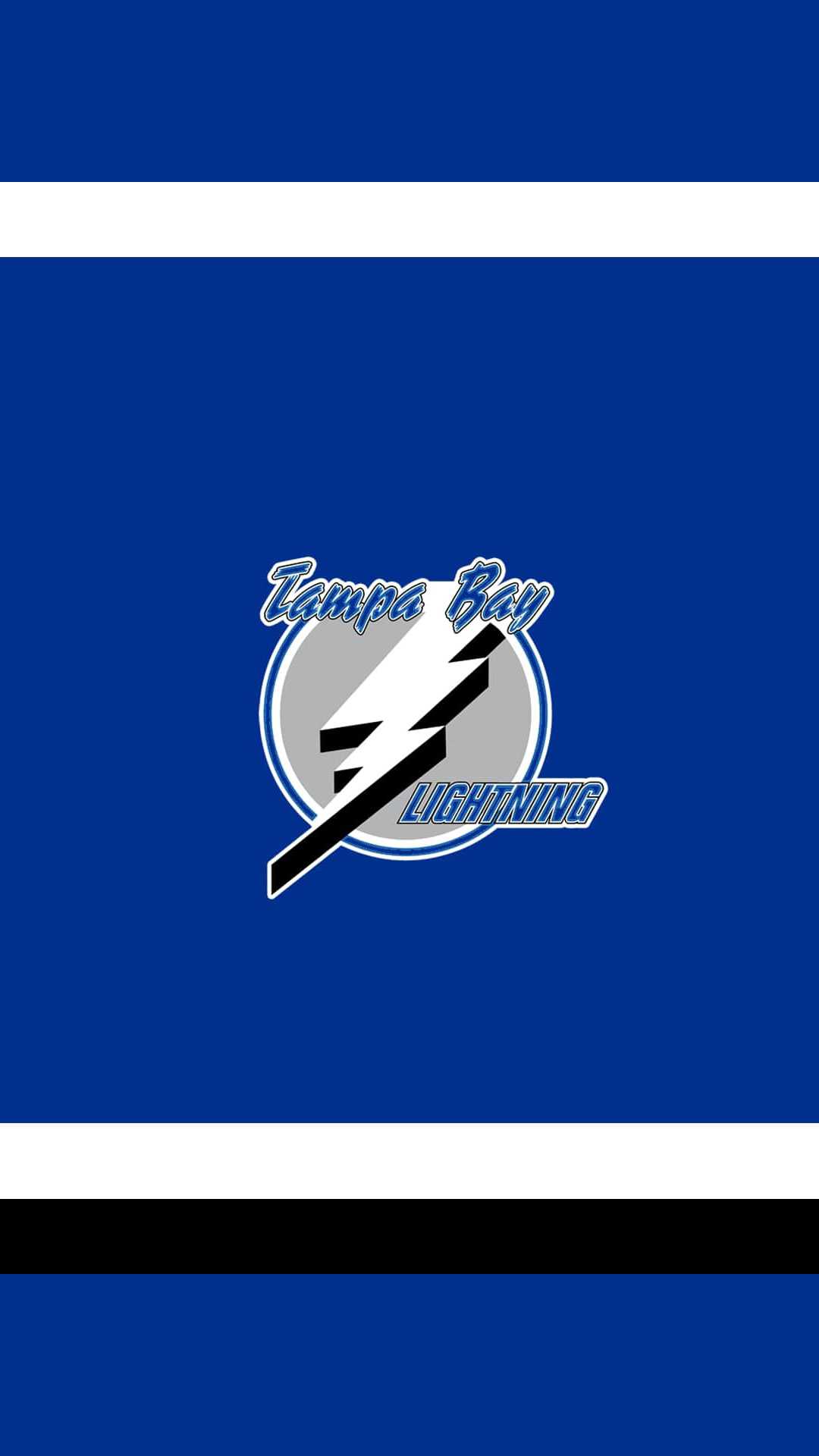 Tampa Bay Lightning (NHL) iPhone X/XS/XR Home Screen Wallp…