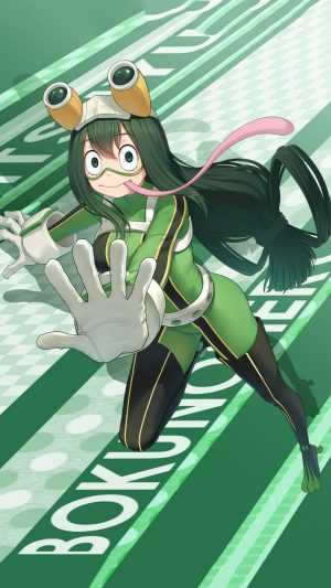 Tsuyu Asui BNHA Wallpaper