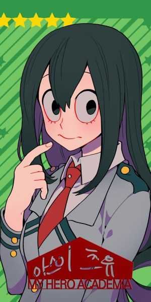 Tsuyu Asui MHA Wallpaper