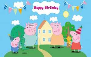 Wallpaper Peppa Pig House